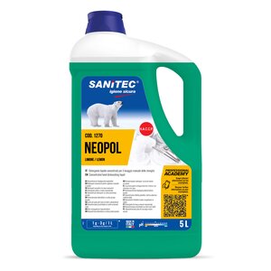 Detergent za ročno pomivanje posode SANITEC Neopol limona 5 l